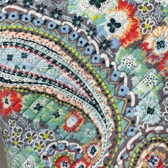 VERA BRADLEY Citrus Paisley Tote Bag - Picture 2 of 12